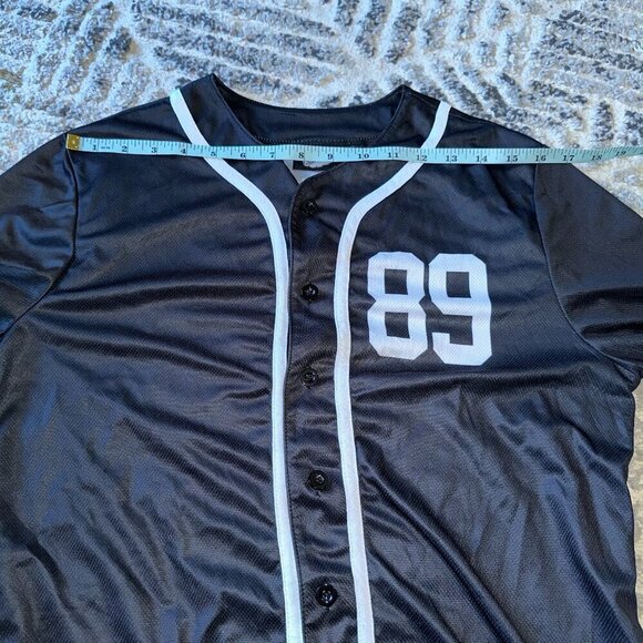 Bart Lisa Simpsons Jersey Black White 89 - Picture 12 of 12